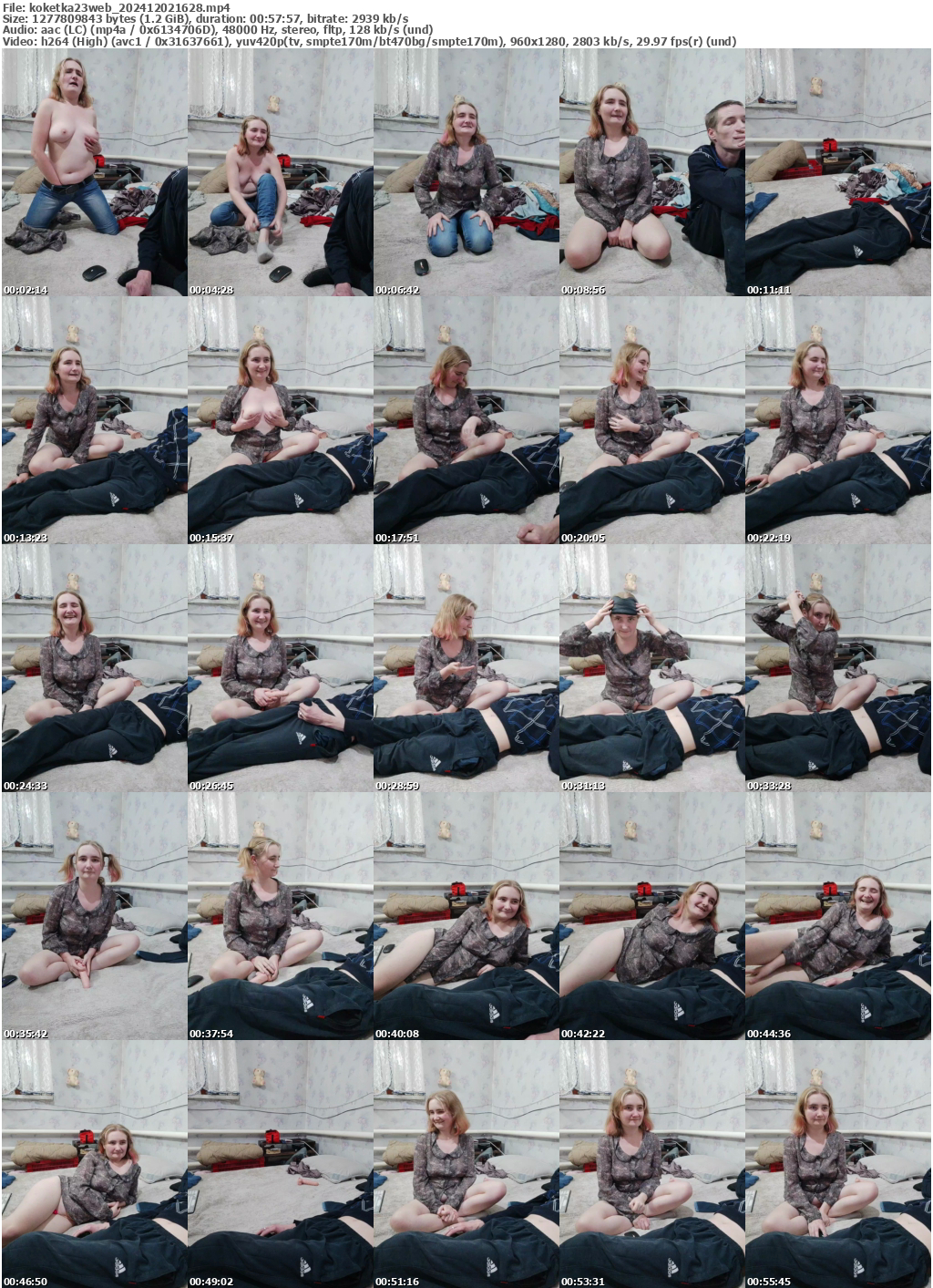 Preview thumb from koketka23web on 2024-12-02 @ bongacams