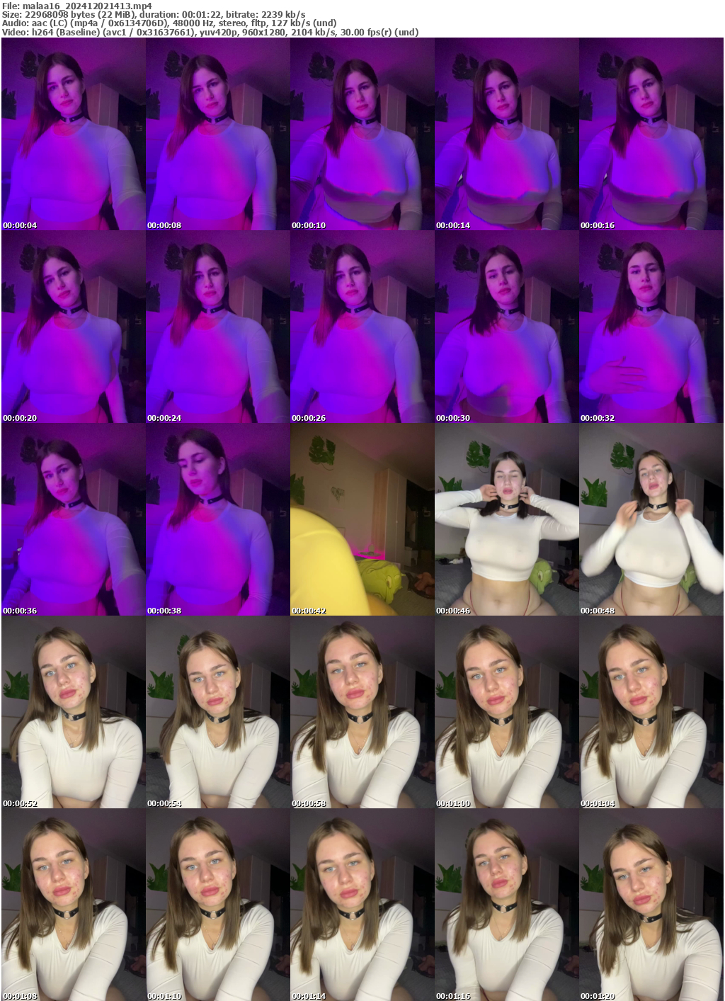 Preview thumb from malaa16 on 2024-12-02 @ bongacams