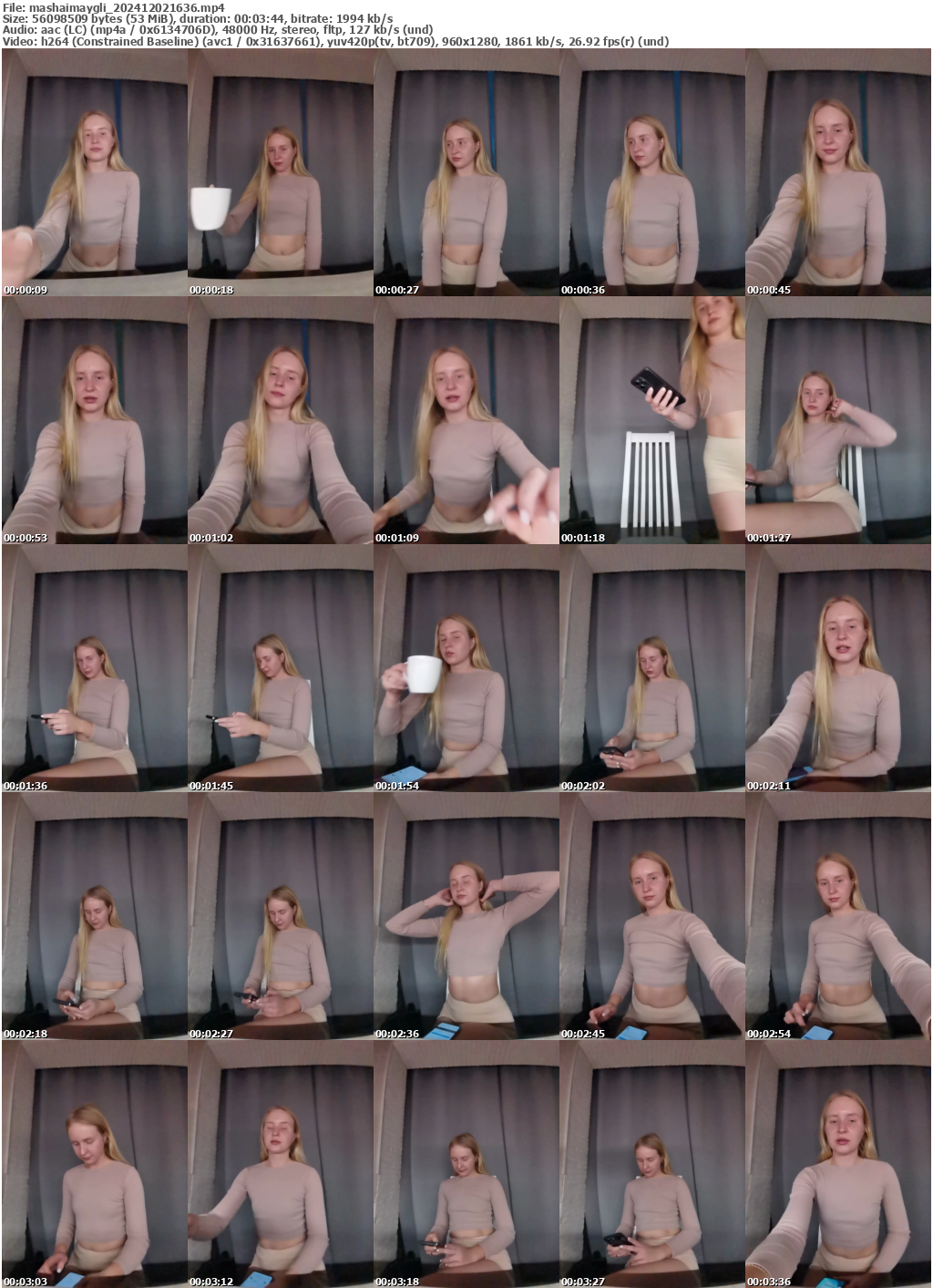 Preview thumb from mashaimaygli on 2024-12-02 @ bongacams