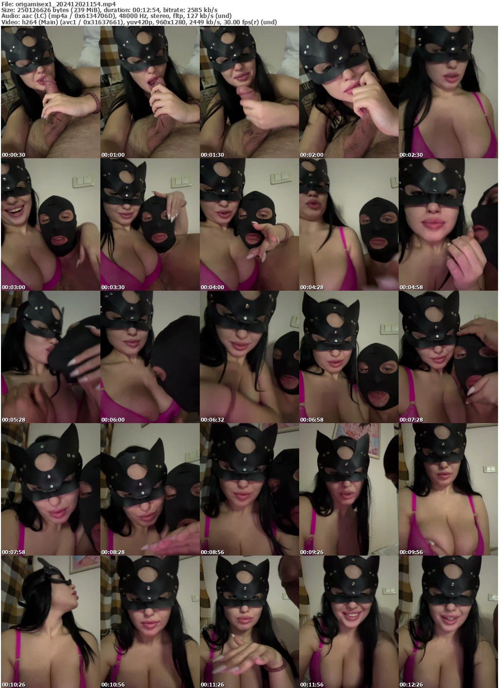 Preview thumb from origamisex1 on 2024-12-02 @ bongacams