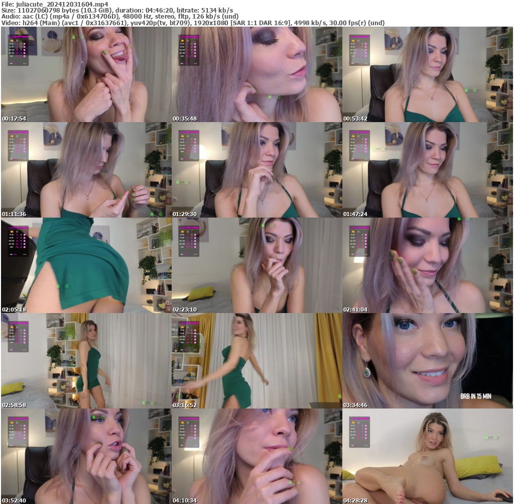 Preview thumb from juliacute on 2024-12-03 @ bongacams