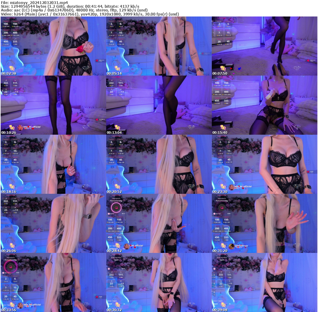 Preview thumb from miatonyy on 2024-12-03 @ bongacams