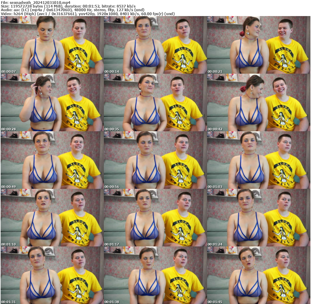 Preview thumb from sexnadvoih on 2024-12-03 @ bongacams