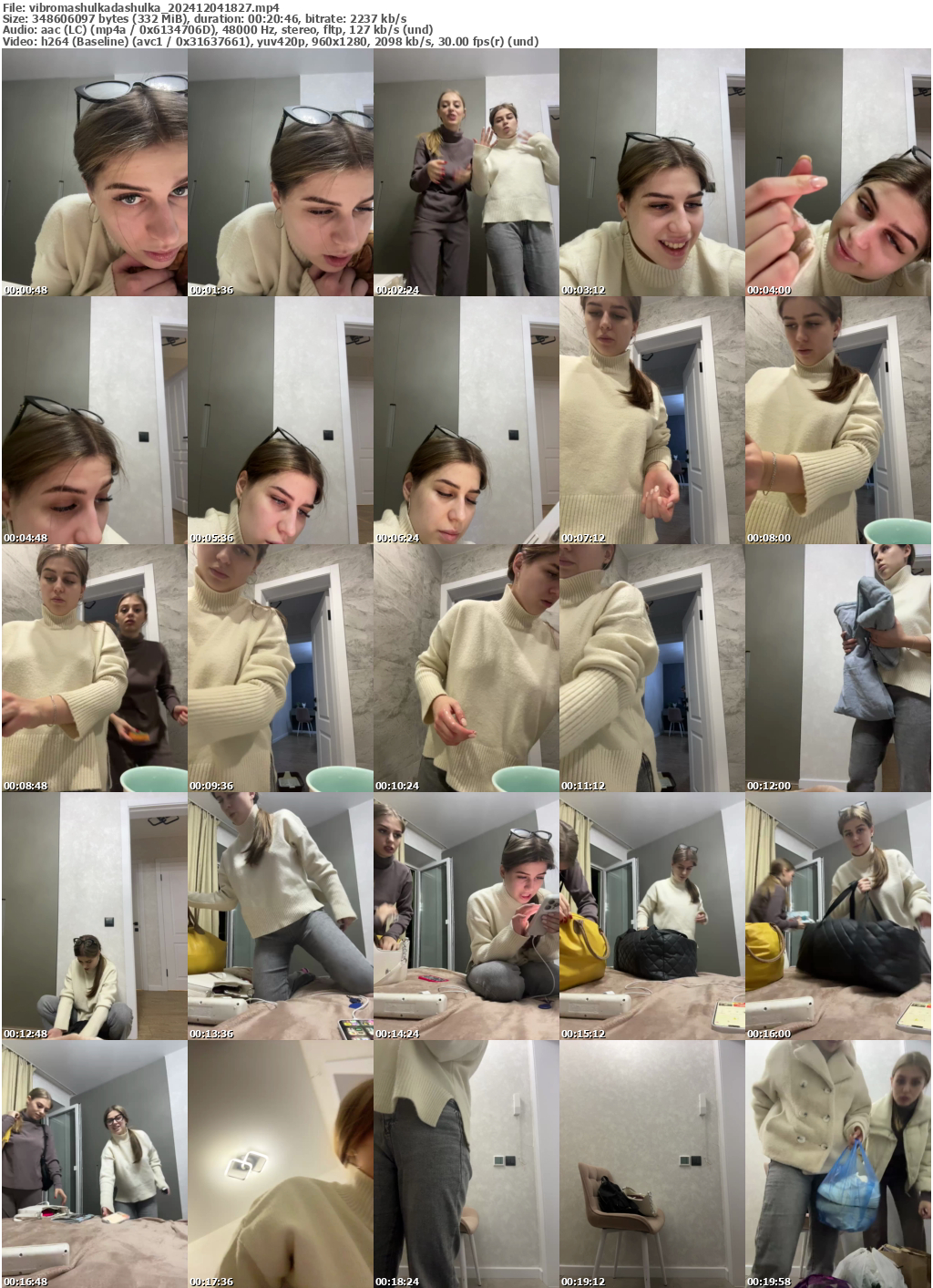 Preview thumb from vibromashulkadashulka on 2024-12-04 @ bongacams