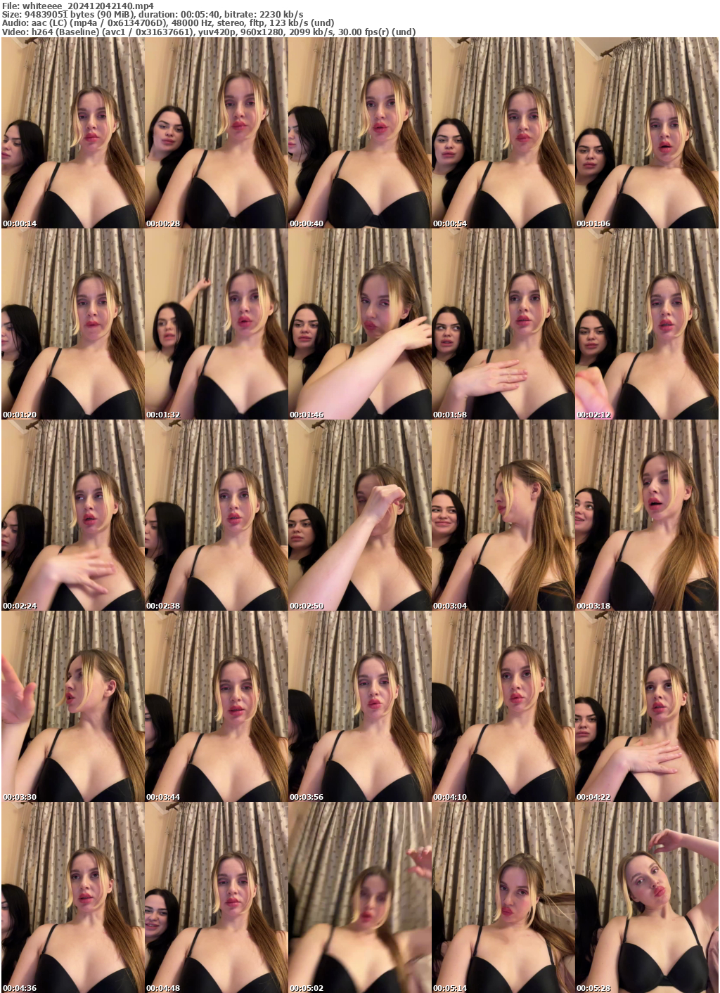 Preview thumb from whiteeee on 2024-12-04 @ bongacams