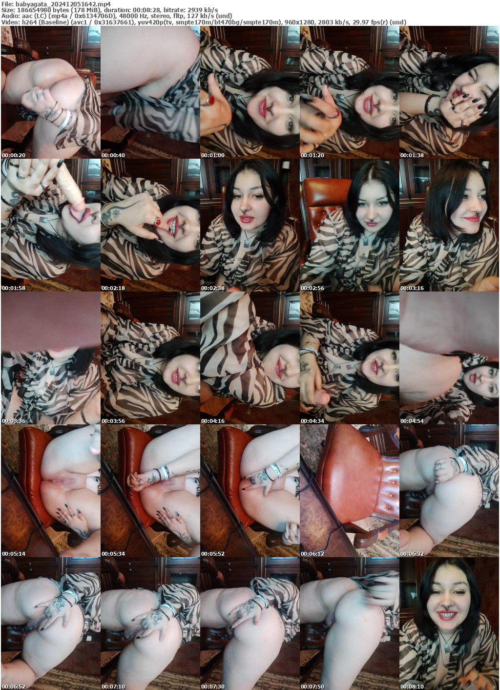 Preview thumb from babyagata on 2024-12-05 @ bongacams