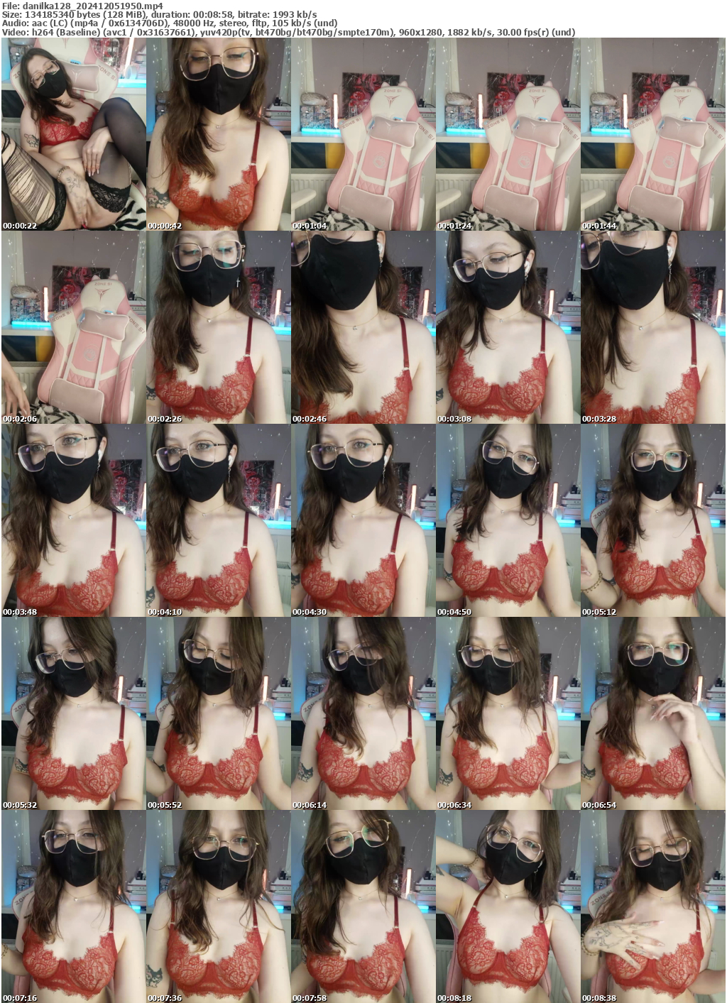 Preview thumb from danilka128 on 2024-12-05 @ bongacams