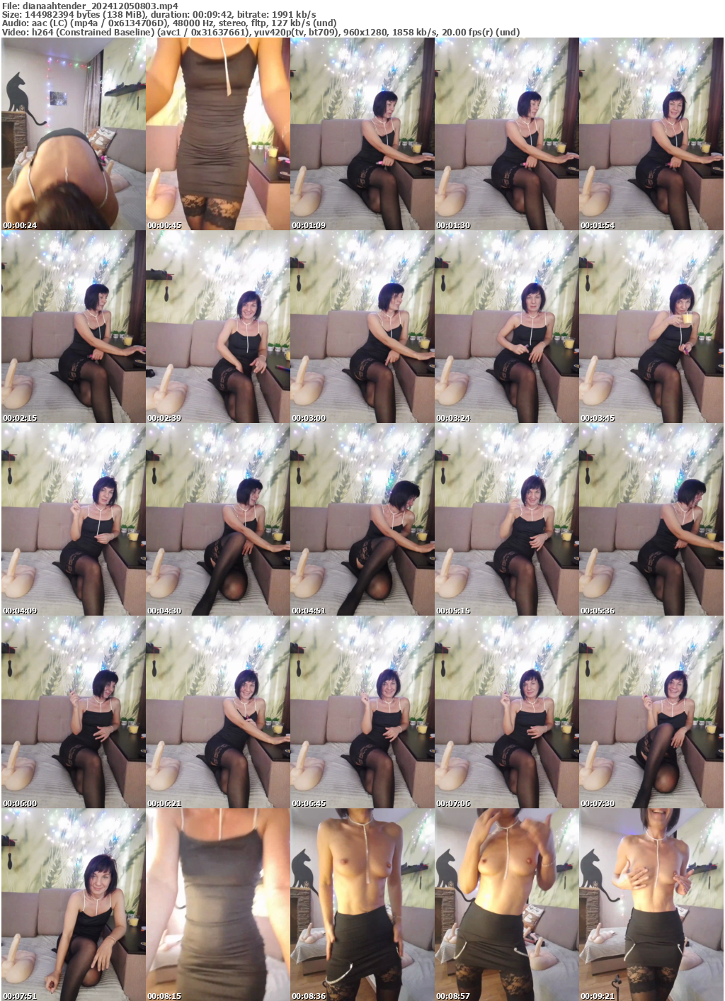 Preview thumb from dianaahtender on 2024-12-05 @ bongacams