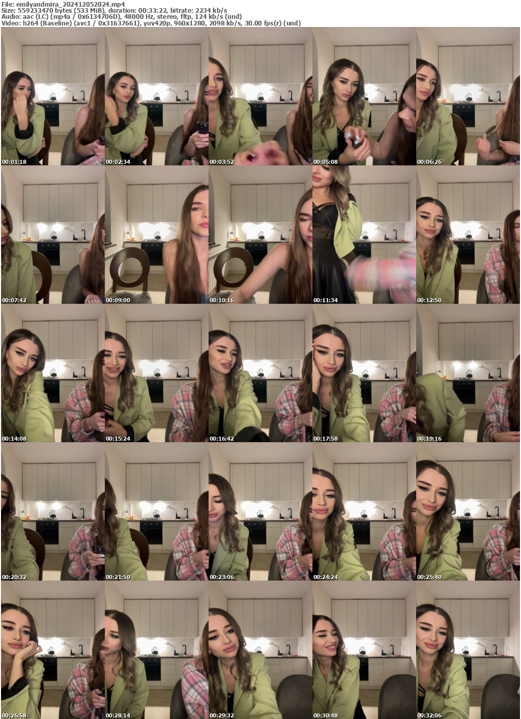 Preview thumb from emilyandmira on 2024-12-05 @ bongacams