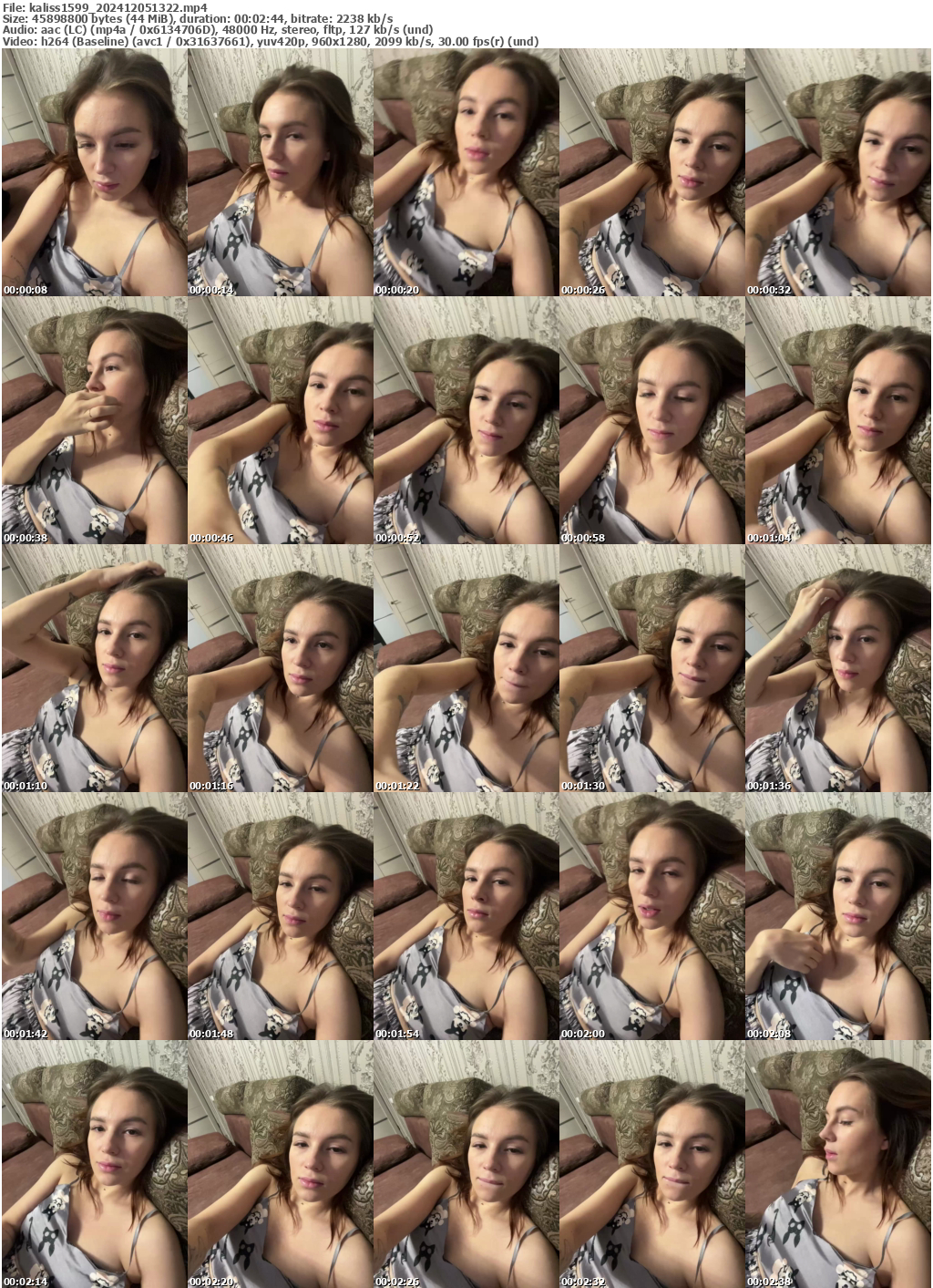 Preview thumb from kaliss1599 on 2024-12-05 @ bongacams