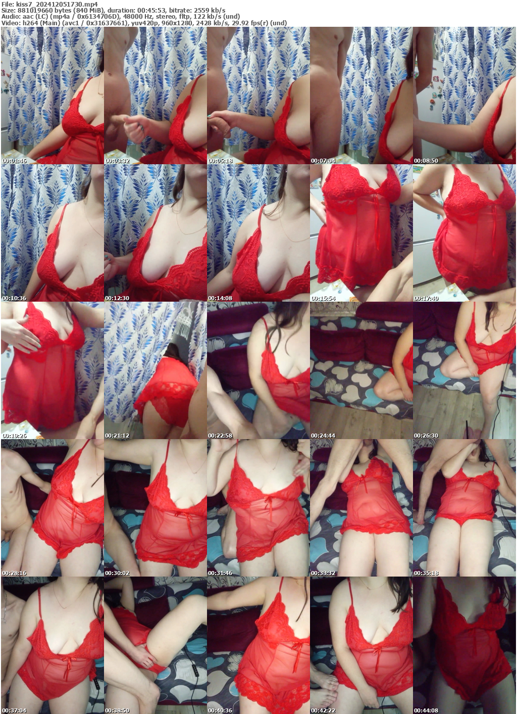 Preview thumb from kiss7 on 2024-12-05 @ bongacams