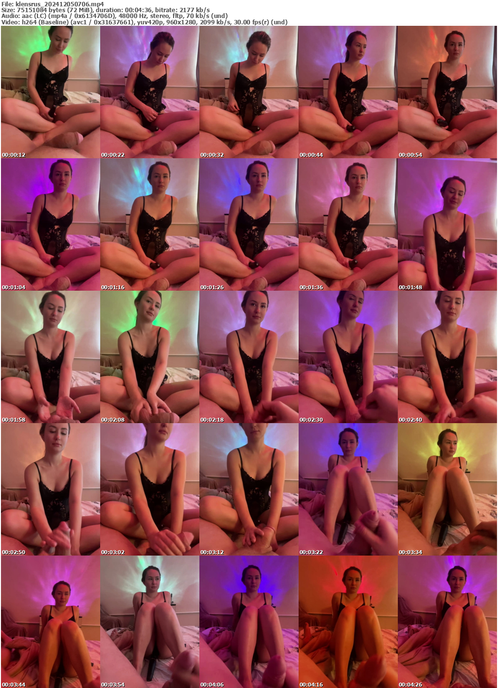 Preview thumb from klensrus on 2024-12-05 @ bongacams