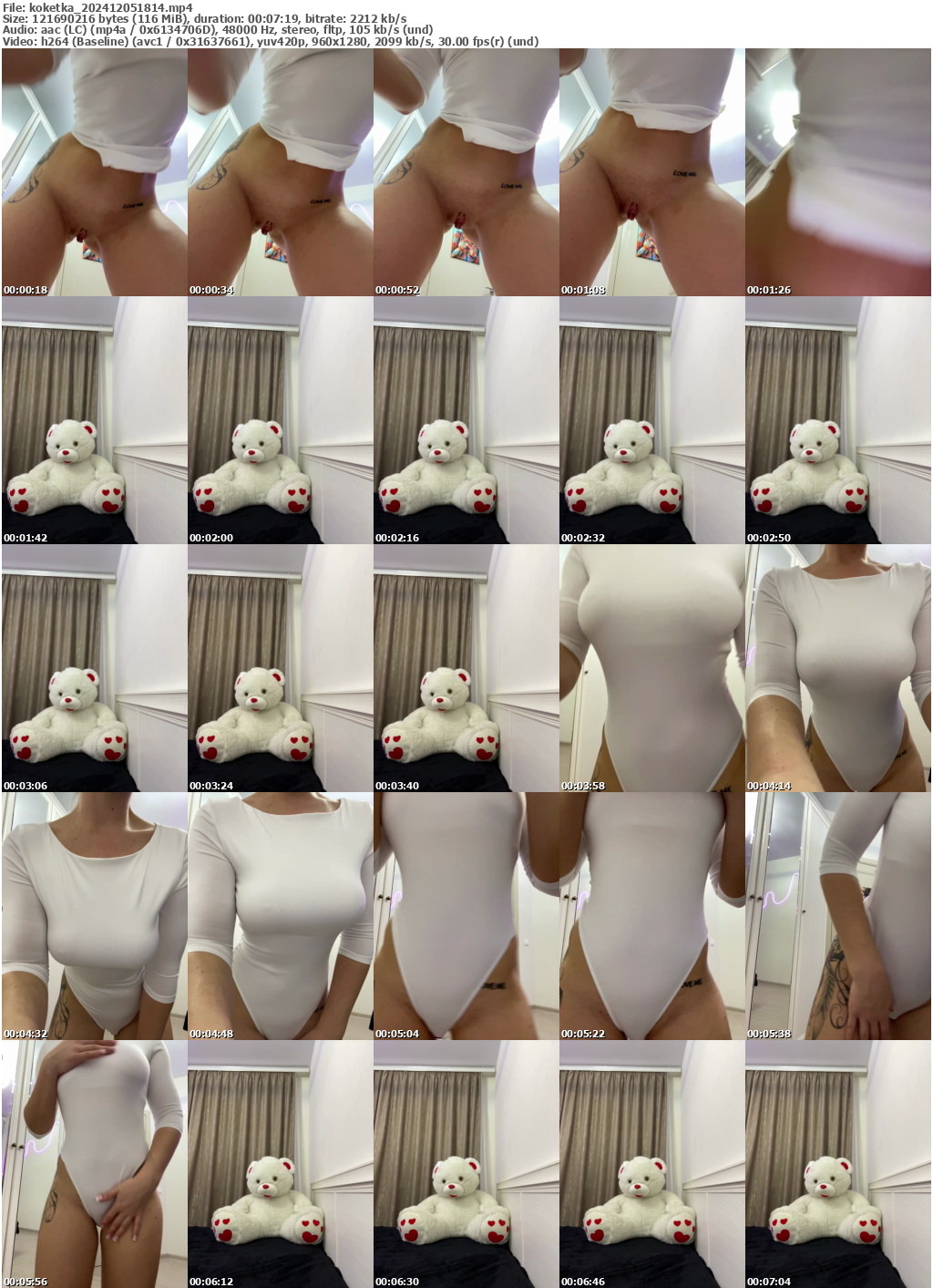 Preview thumb from koketka on 2024-12-05 @ bongacams