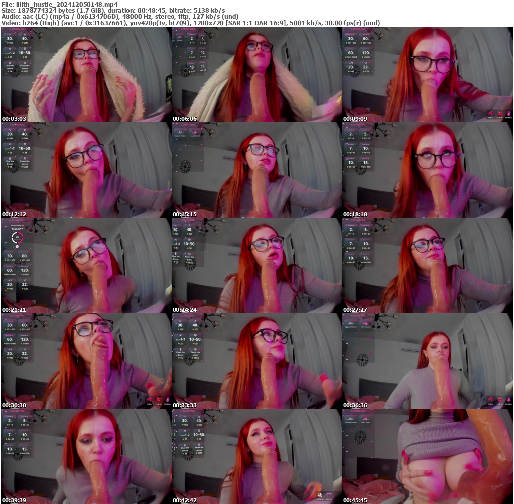 Preview thumb from lilith_hustle on 2024-12-05 @ bongacams