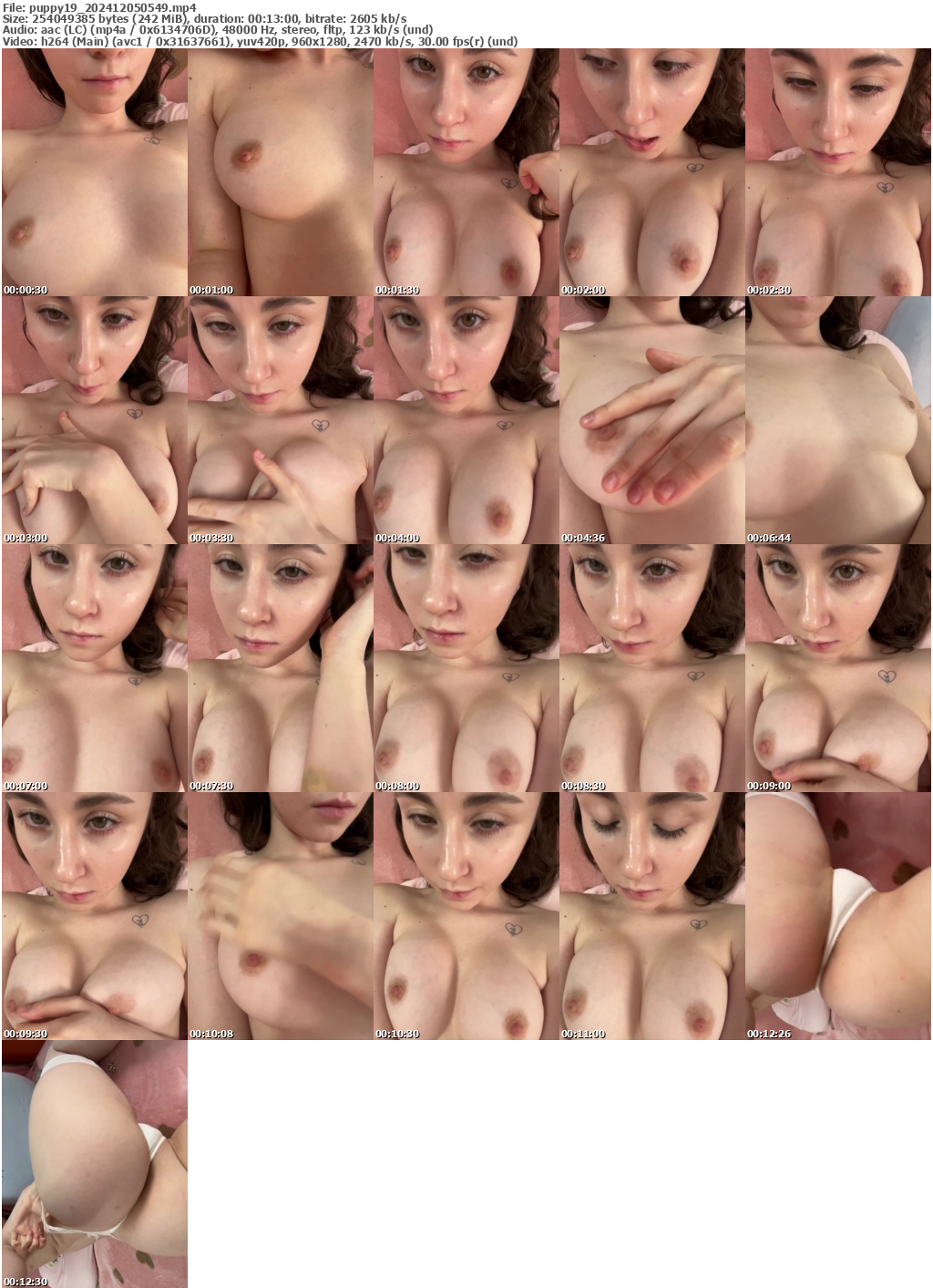 Preview thumb from puppy19 on 2024-12-05 @ bongacams