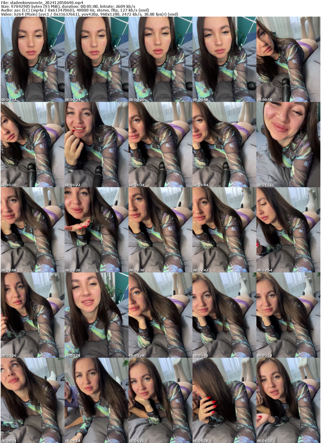 Preview thumb from sladenkievmeste on 2024-12-05 @ bongacams