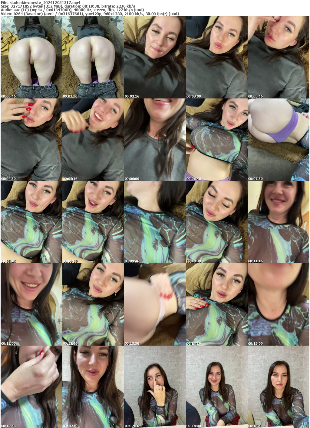 Preview thumb from sladenkievmeste on 2024-12-05 @ bongacams