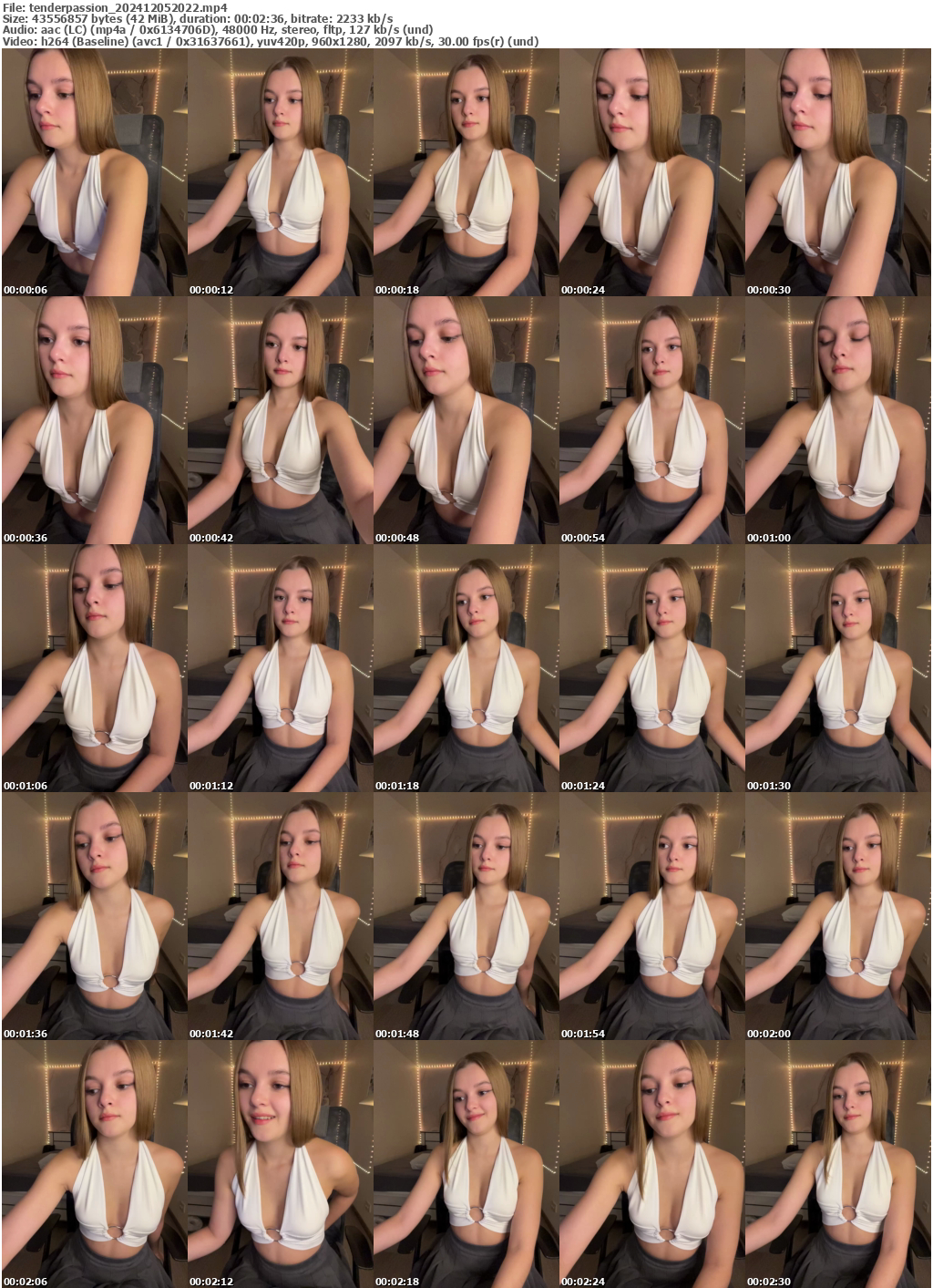 Preview thumb from tenderpassion on 2024-12-05 @ bongacams