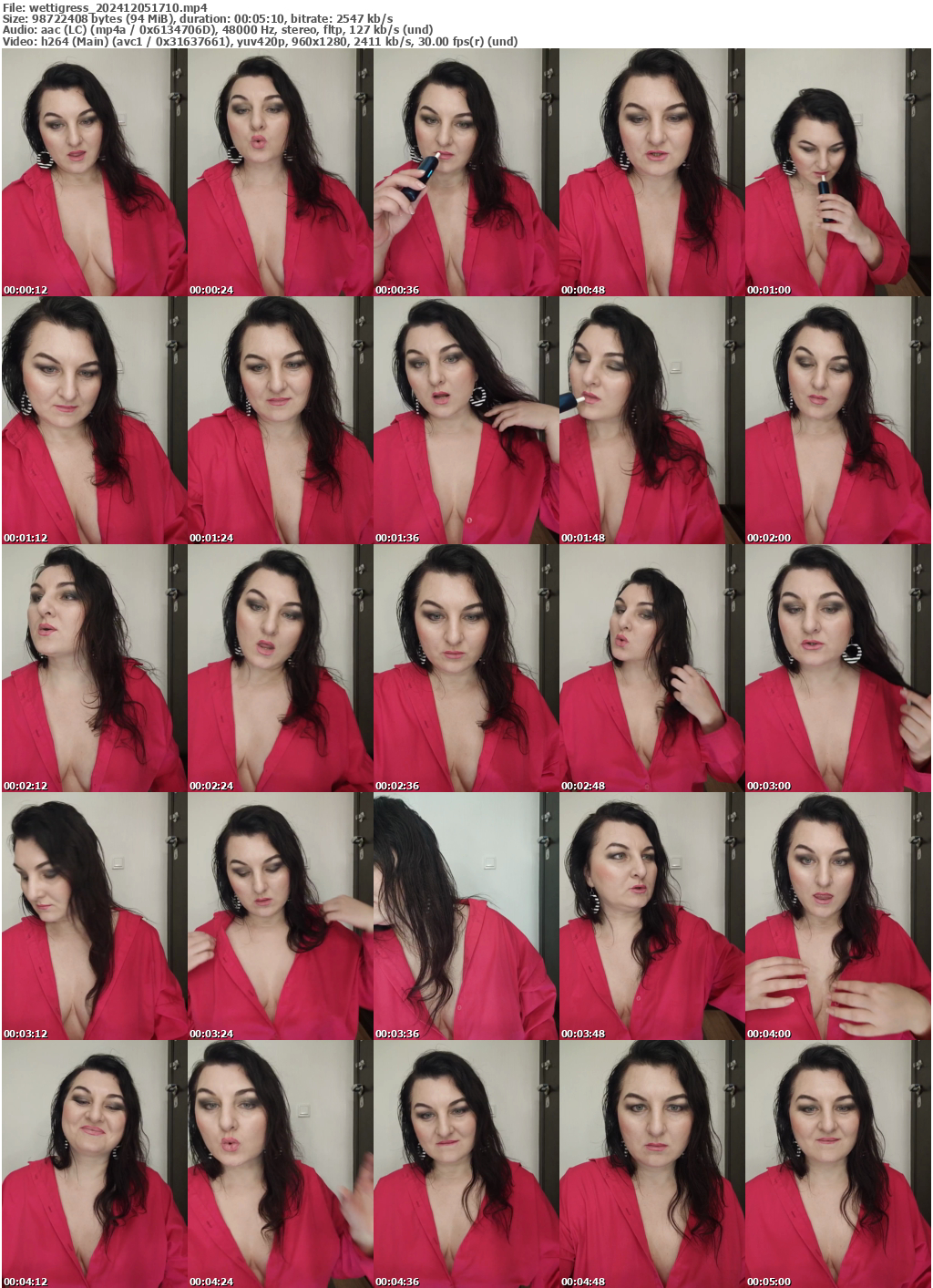 Preview thumb from wettigress on 2024-12-05 @ bongacams