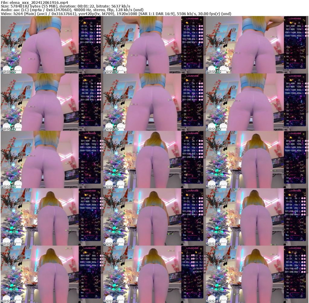 Preview thumb from elena_xxx on 2024-12-06 @ bongacams