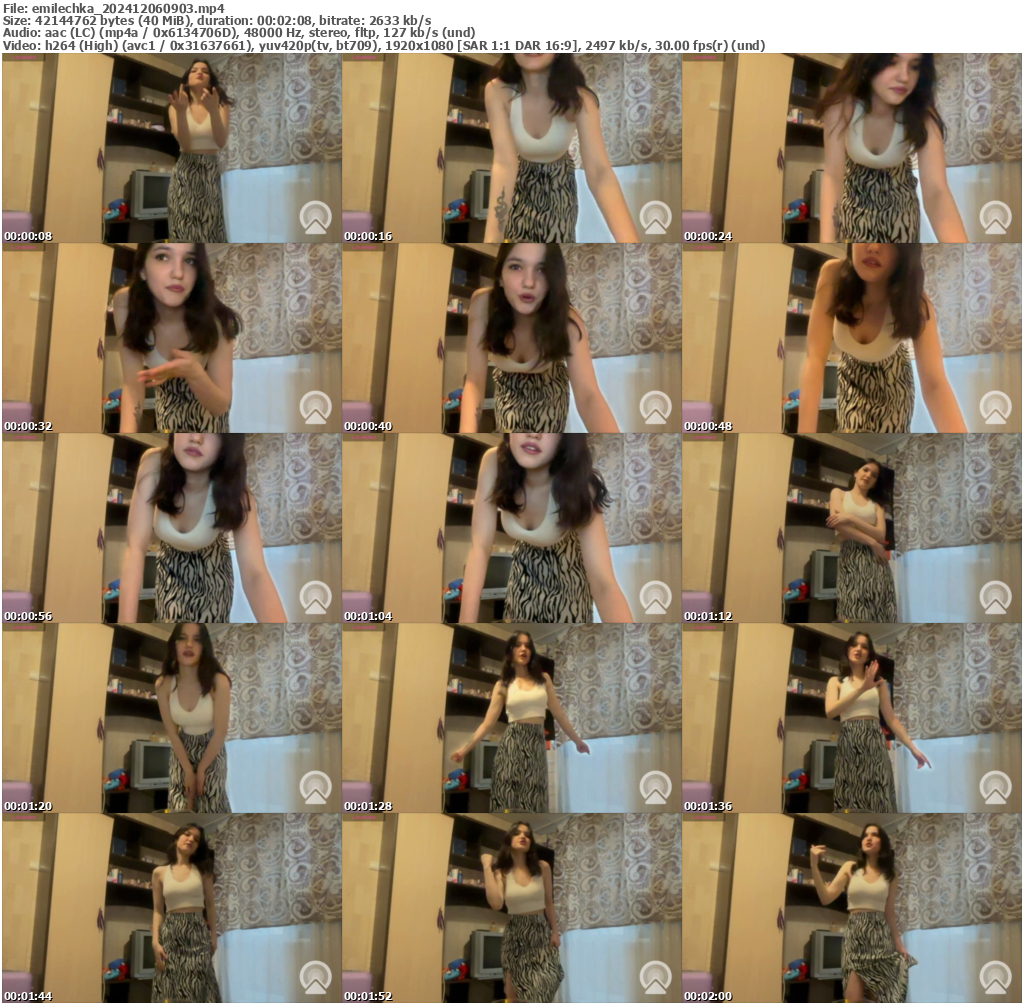 Preview thumb from emilechka on 2024-12-06 @ bongacams