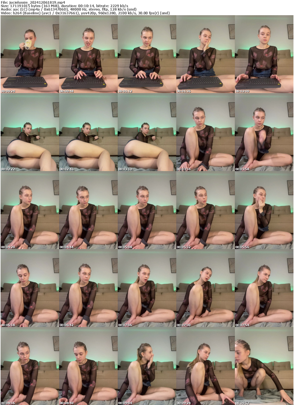 Preview thumb from jucielussie on 2024-12-06 @ bongacams