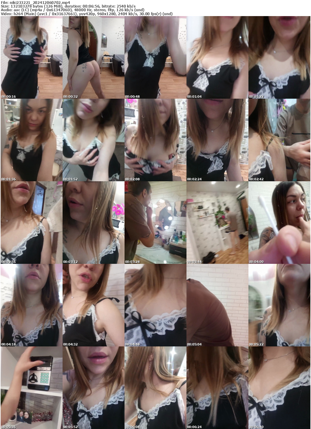 Preview thumb from niki233221 on 2024-12-06 @ bongacams