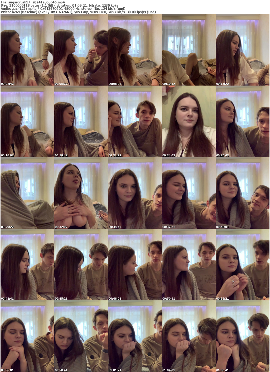 Preview thumb from sugarcrush17 on 2024-12-06 @ bongacams