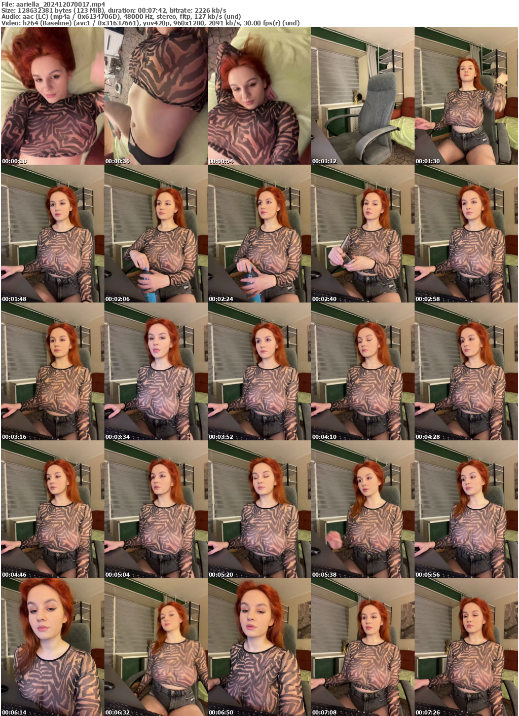 Preview thumb from aariella on 2024-12-07 @ bongacams