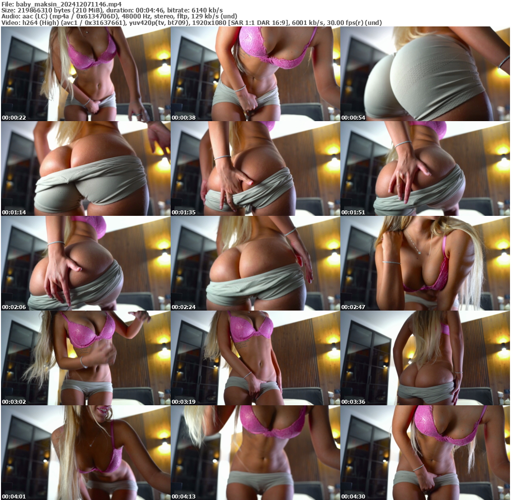 Preview thumb from baby_maksin on 2024-12-07 @ bongacams