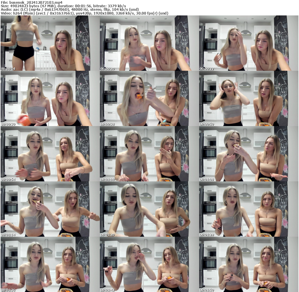 Preview thumb from busenok on 2024-12-07 @ bongacams