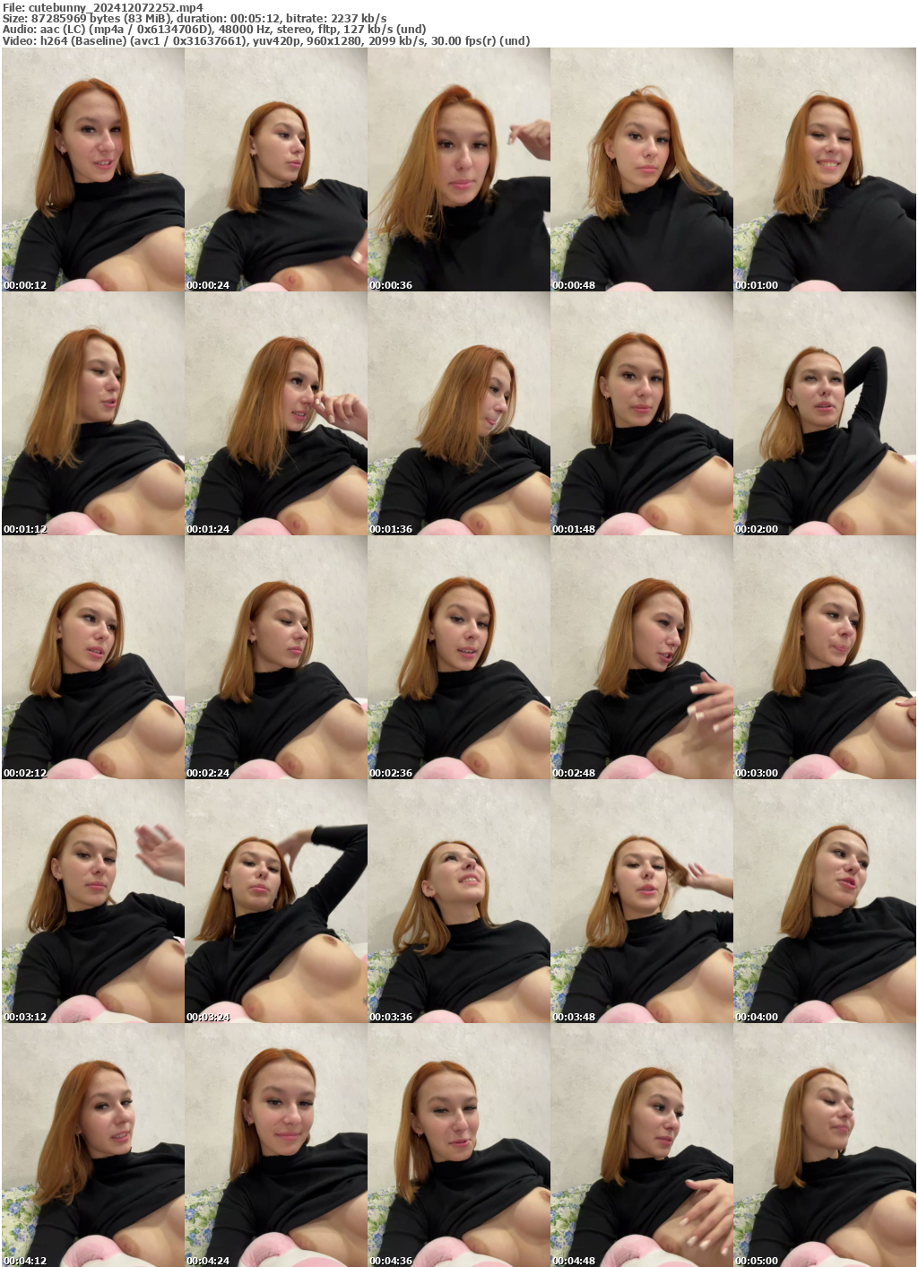 Preview thumb from cutebunny on 2024-12-07 @ bongacams