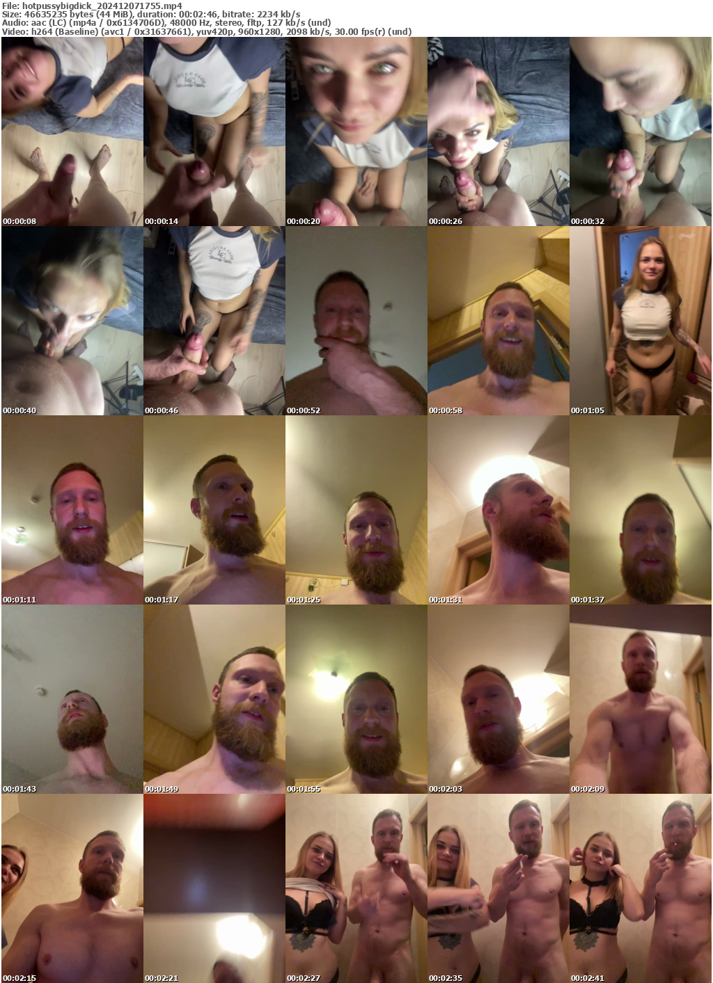 Preview thumb from hotpussybigdick on 2024-12-07 @ bongacams