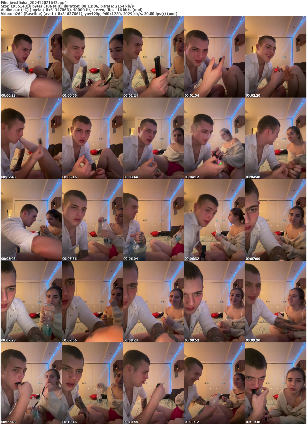 Preview thumb from joystlinka on 2024-12-07 @ bongacams