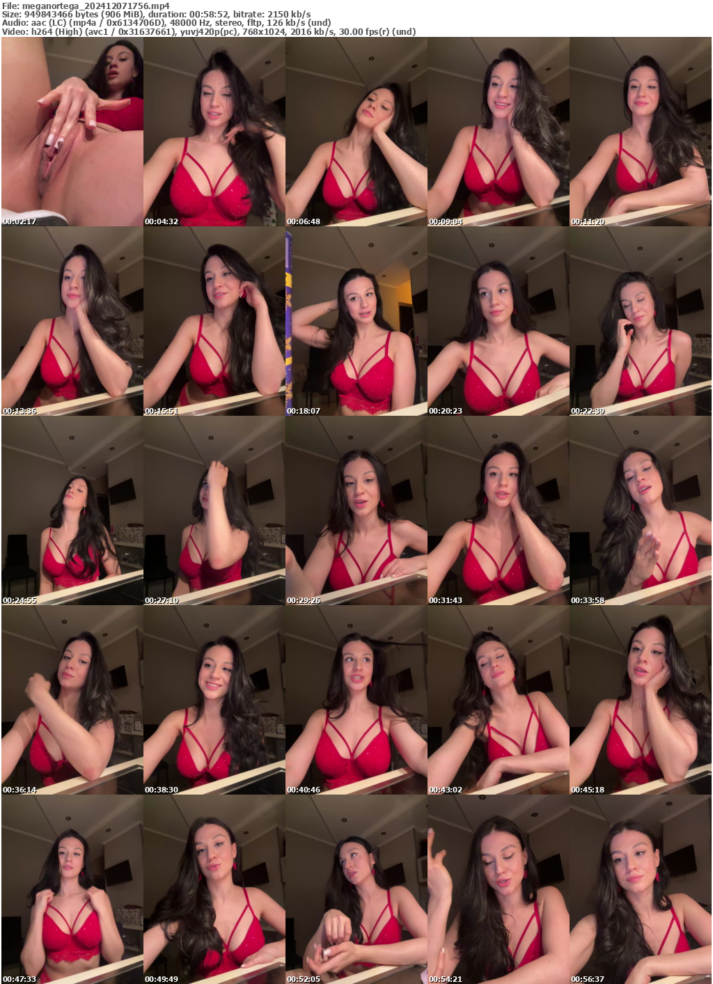 Preview thumb from meganortega on 2024-12-07 @ bongacams