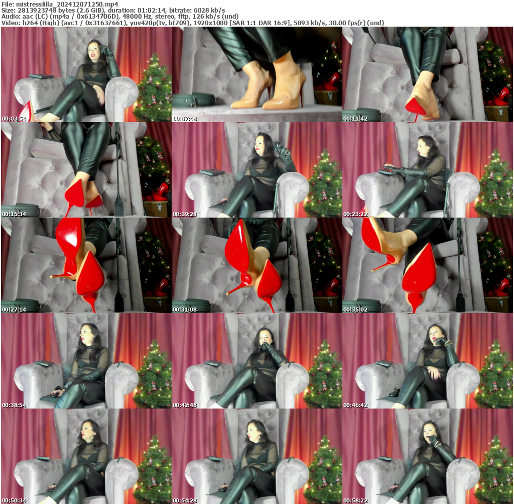 Preview thumb from mistresslilla on 2024-12-07 @ bongacams