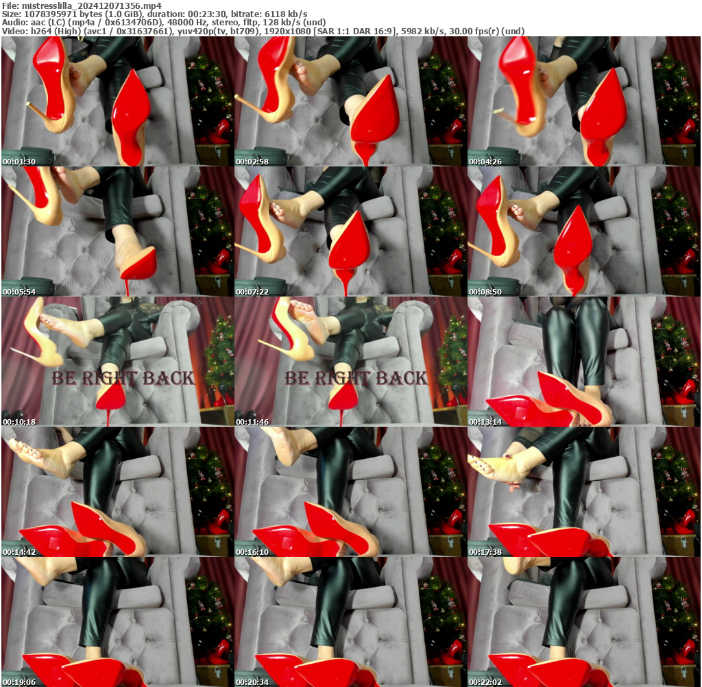 Preview thumb from mistresslilla on 2024-12-07 @ bongacams