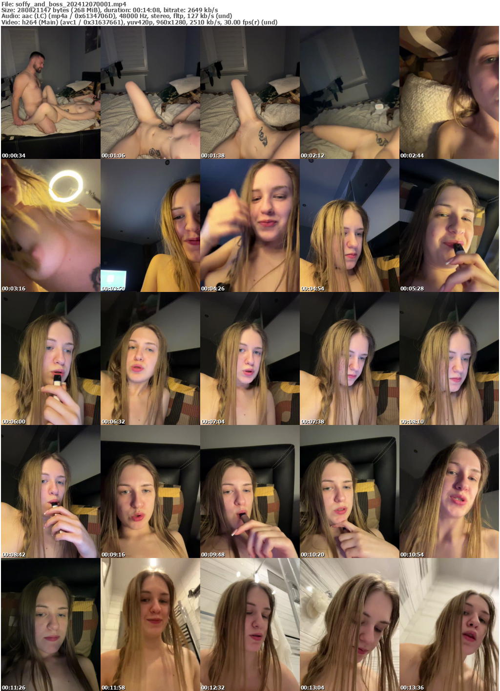 Preview thumb from soffy_and_boss on 2024-12-07 @ bongacams