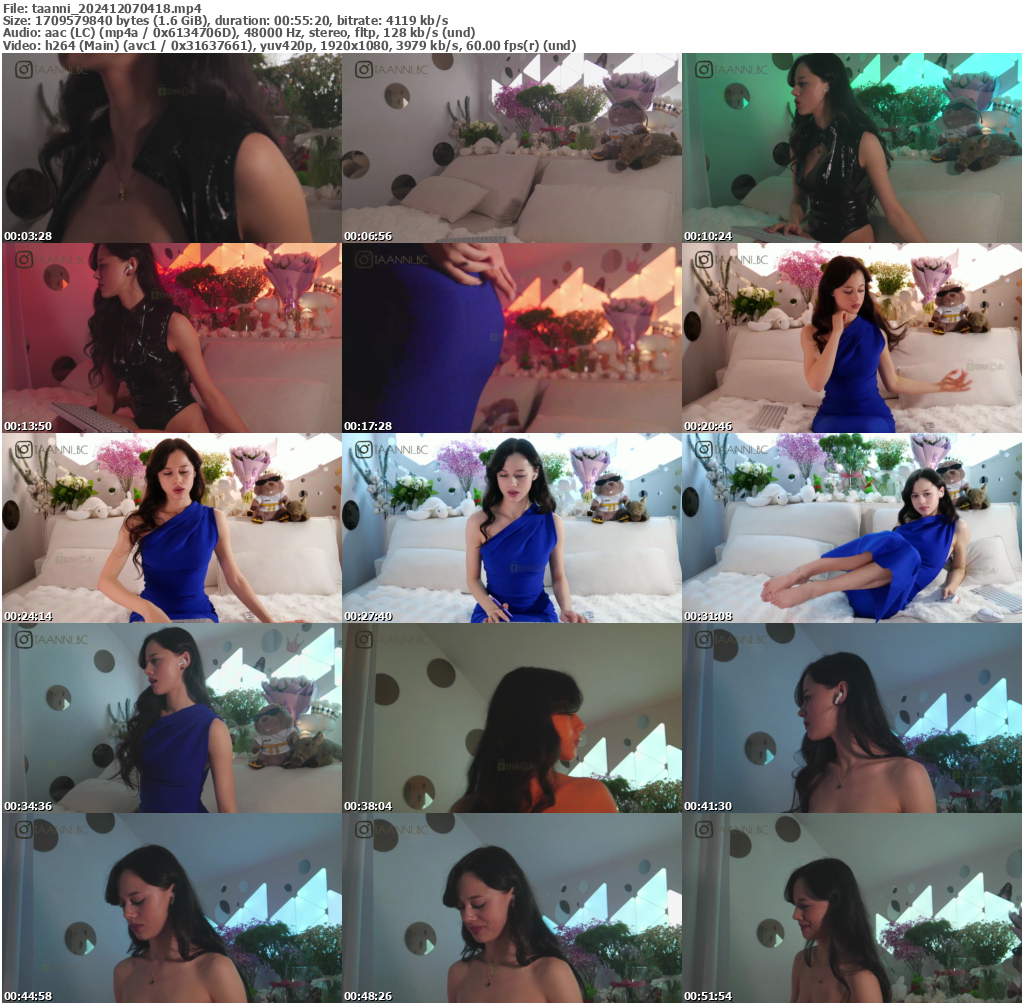 Preview thumb from taanni on 2024-12-07 @ bongacams