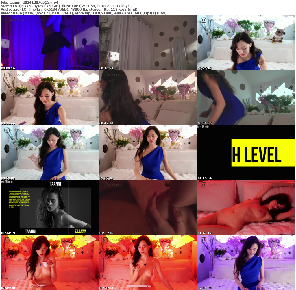 Preview thumb from taanni on 2024-12-07 @ bongacams