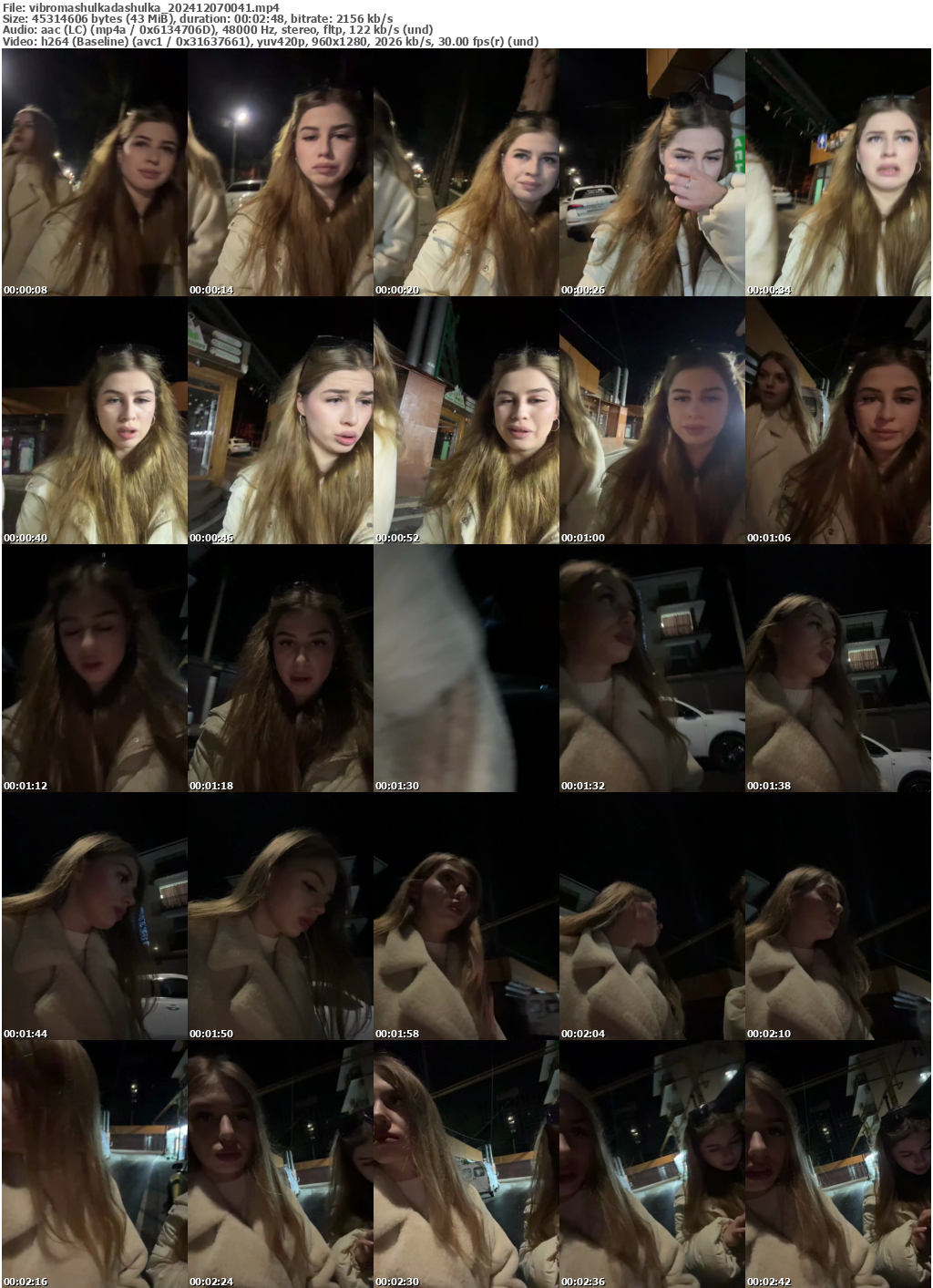 Preview thumb from vibromashulkadashulka on 2024-12-07 @ bongacams