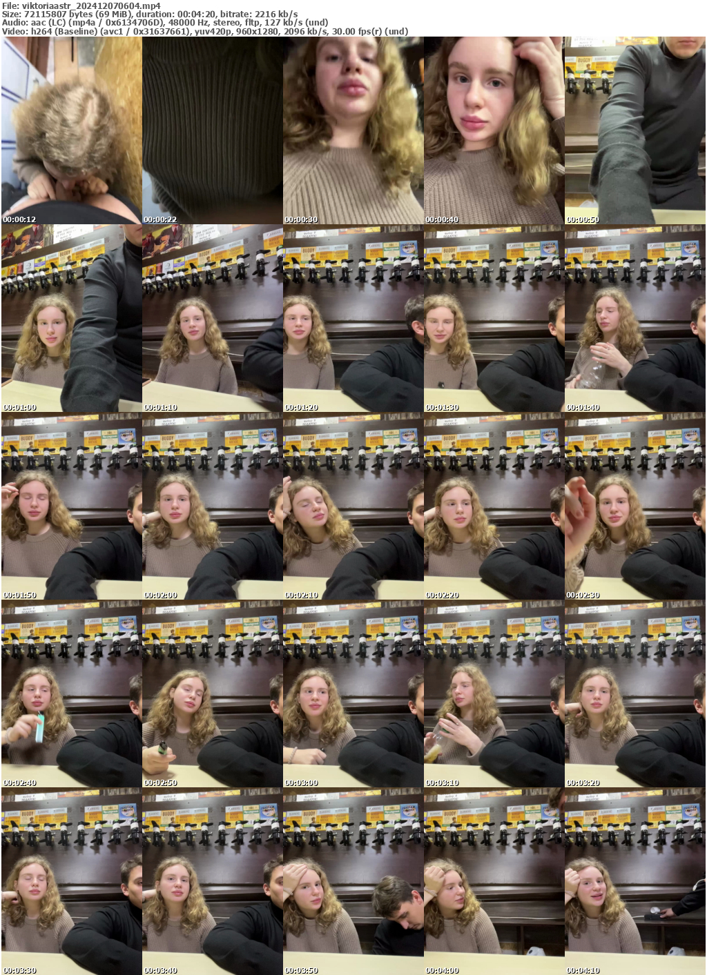 Preview thumb from viktoriaastr on 2024-12-07 @ bongacams