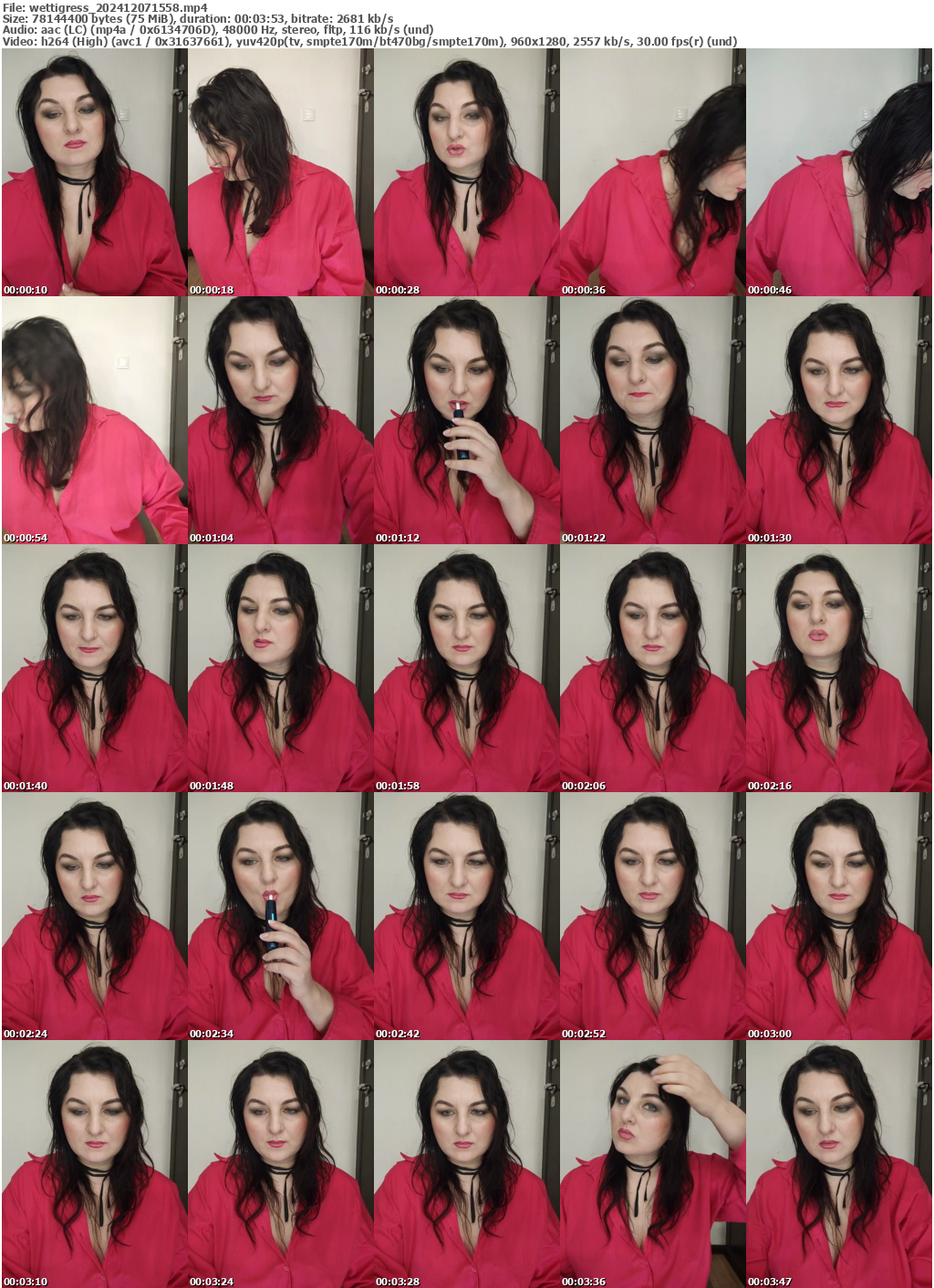 Preview thumb from wettigress on 2024-12-07 @ bongacams