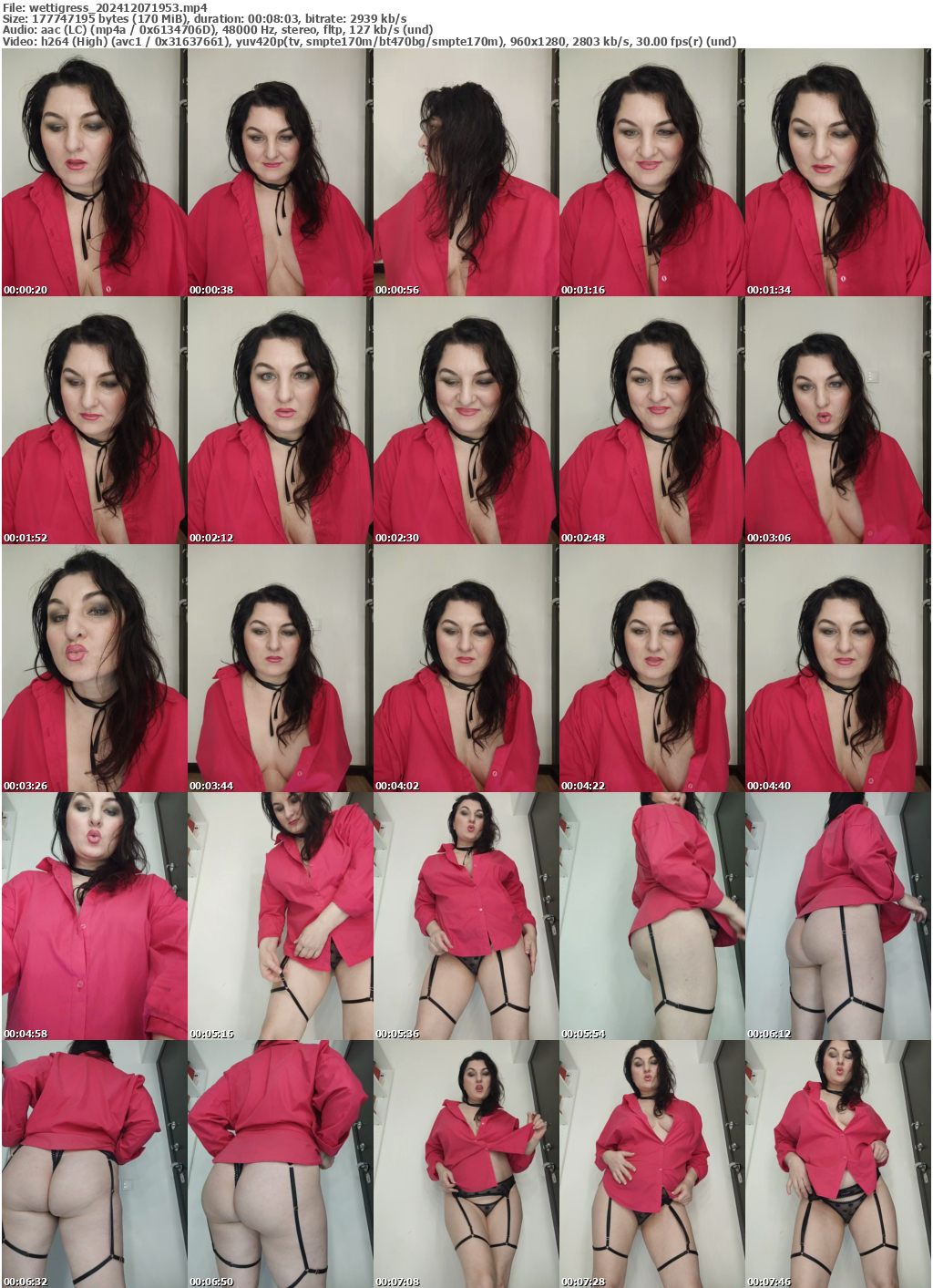 Preview thumb from wettigress on 2024-12-07 @ bongacams