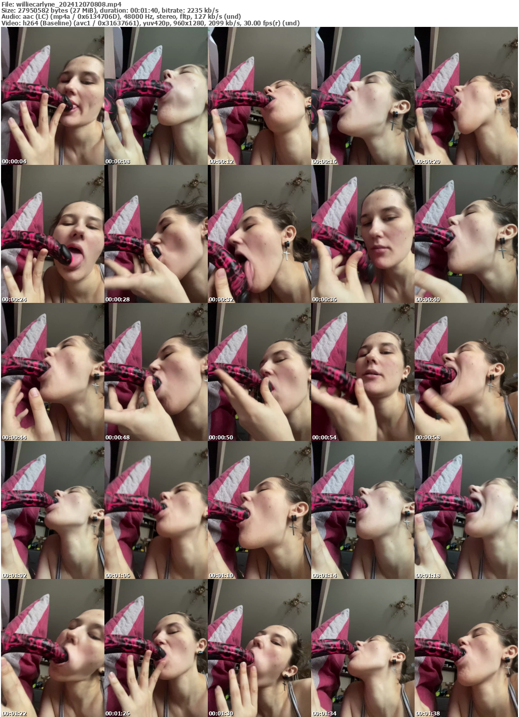 Preview thumb from williecarlyne on 2024-12-07 @ bongacams